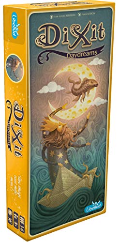 Libellud | Dixit Erweiterung: Day Dreams (Edition 2022) | Kommunikationsspiel | Alter: 8+ | 3 bis 6 Spieler | Spielzeit: 30 Minuten von Asmodee