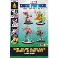 Marvel: Crisis Protocol - Mighty Thor, Lady Sif, Thor, Hero of Midgard & Loki, Prince of Lies (Erweiterung) von Asmodee