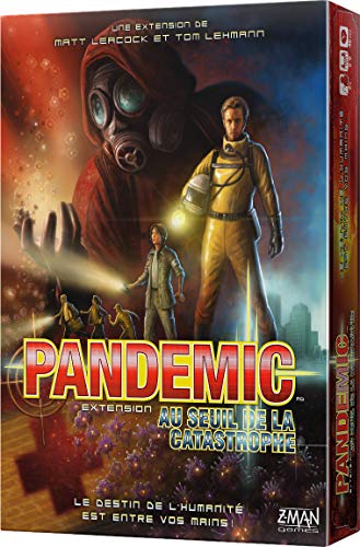 Asmodee - Pandemic – kooperatives Gesellschaftsspiel – Familienspiel für Kinder ab 8 Jahren – Retten Sie die Welt vor Einer tödlichen Epidemie – 2 bis 4 Spieler – 45 Minuten – französische Version – von Asmodee