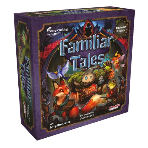 Plaid Hat Games, Familiar Tales, Familienspiel, Brettspiel, 1-4 Spieler, Ab 8+ Jahren, 45 Minuten, Deutsch von Asmodee