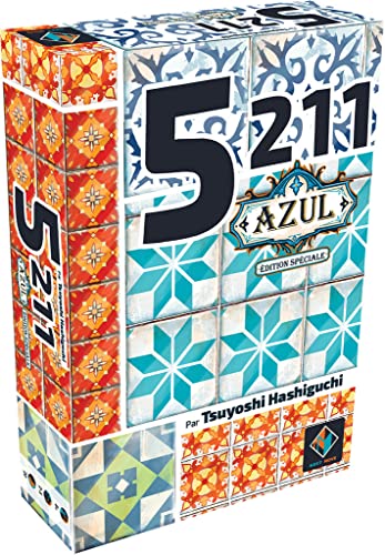 Plan B Games | 5211: Azul Edition | Kartenspiel | Alter: 8+ | 2 bis 5 Spieler | Spielzeit: 20 min von Asmodee