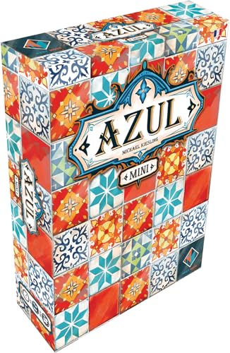 Asmodee Plan B Games Azul Mini – Gesellschaftsspiele – Brettspiele – Strategiespiele – Reisespiele ab 8 Jahren – 2 bis 4 Spieler – französische Version von Asmodee