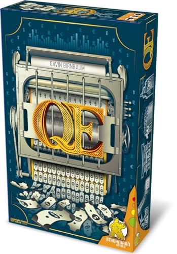 Strohmann Games, Q.E, Famiienspiel, Strategiespiel, 3-5 Spieler, Ab 10+ Jahren, 30 Minuten, Deutsch, Mehrfarbig, Bunt von Strohmann Games