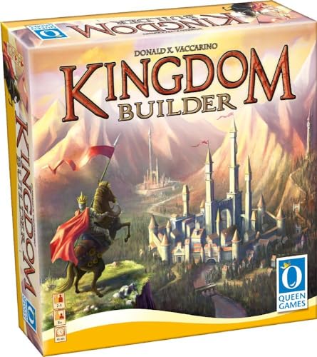 Queen Games 60833 - Kingdom Builder mehrsprachig - DE, GB, FR, NL, SP von Asmodee