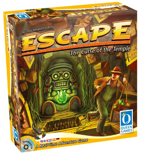 Queen Games 06090 - Escape: Der Fluch des Tempels von Asmodee