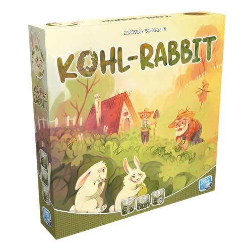 Space Cow, Kohl-Rabbit, Kinderspiel, Brettspiel, 2-4 Spieler, Ab 6+ Jahren, 20 Minuten, Deutsch von Asmodee