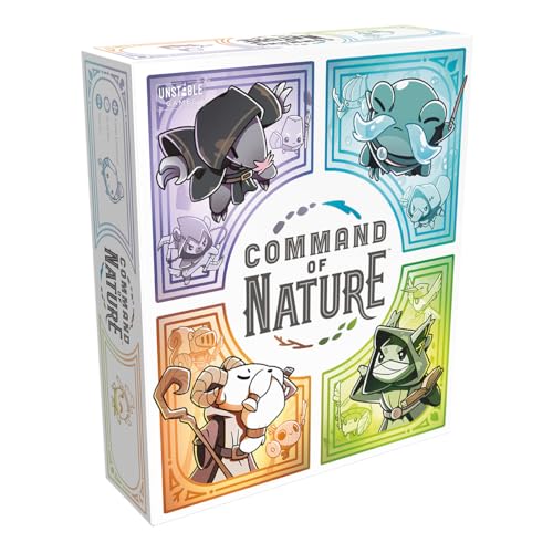 Tee Turtle, Command of Nature, Familienspiel, Kartenspiel, 2 oder 4 Spieler, Ab 10+ Jahren, 30-60 Minuten, Deutsch von Asmodee