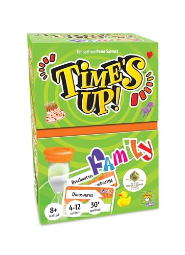 Time's Up! Family - Kartenspiel - Partyspiel - Für die ganze Familie, Niederländische Version von Time's Up!