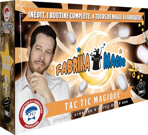 Twin Games – Asmodee – Fabrika Magic: Tac Tic Magic – Gesellschaftsspiele – Kreativspiele – Zauberspiele – ab 10 Jahren – französische Version von Asmodee