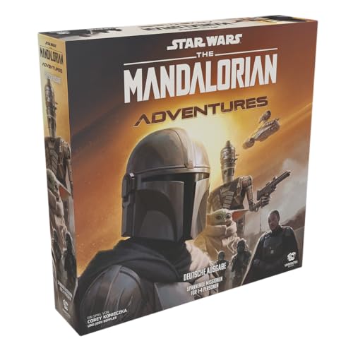 Unexpected Games, The Mandalorian: Adventures, Kennerspiel, Strategiespiel, 1-4 Spieler, ab 12+ Jahren, 30-60 Minuten, Deutsch, Mehrfarbig, Bunt von Unexpected Games