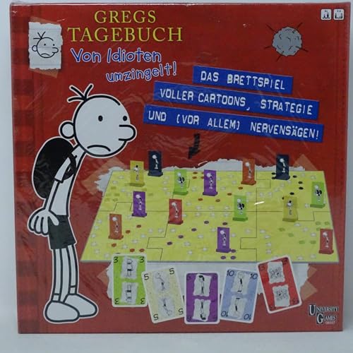 University Games 08337 - Gregs Tagebuch - das Brettspiel von Asmodee