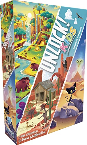 Unlock! Kids Histoires Epoques – Asmodee – Gesellschaftsspiel - Französische Sprache von Asmodee