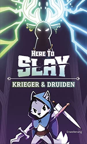 Unstable Games, Here to Slay – Krieger & Druiden, Erweiterung, Familienspiel, Kartenspiel, 2-6 Spieler, Ab 10+ Jahren, 30-60 Minuten, Deutsch, Mehrfarbig, Bunt von Unstable Games