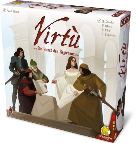 Strohmann Games, Virtù, Expertenspiel, Strategiespiel, 2-5 Spieler, Ab 14+ Jahren, 60-150 Minuten, Deutsch von Strohmann Games