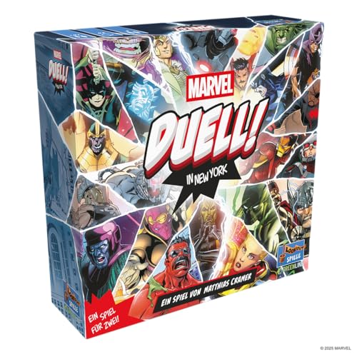asmodee, Marvel: Duell! In New York, Lookout, Familienspiel, 2 Spieler, 10+ Jahre, 30 Minuten, Deutsch asmodee, Marvel: Duell! In New York, Lookout, Familienspiel, 2 Spieler, 10+ Jahre, 30 Minuten, Deutsch von Asmodee