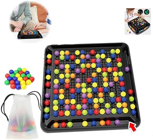 Asslye Intellektuelles Schachbrett - Intellektuelles Schachbrett Doppelduell, Magnetisches Schachspiel, Strategie-Brettspiele Schachbrett, Tischspiel Familienspiel Partyspiel für Kinder Erwachsene von Asslye