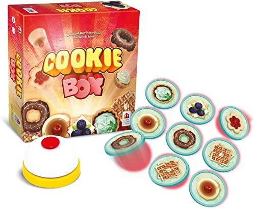 Asmodee - Cookie Box, Brettspiel für die ganze Familie, 2-4 Spieler, ab 6 Jahren, italienische Ausgabe von Asmodee