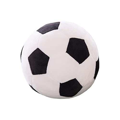 Asudaro 22CM Fußball-Plüschtiere Plüschpuppe Fußballspielzeug Fußballpuppe für Kinder Flauschiges und weiches Fußballkissen Indoor-Fußballspiele Geburtstagsgeschenk von Asudaro