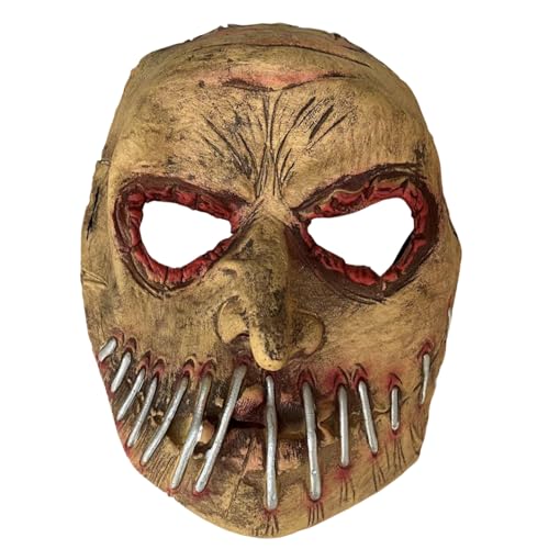 Asudaro 24cmx20cm Halloween Maske,Horror Maske Halloween Party Big Mouth Nails Horror Maske Party Maske Horror Adult Devil Cosplay Für Halloween Kostümpartys Spukhäuser von Asudaro