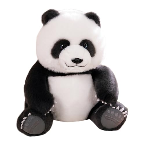 Asudaro 30CM/40CM Panda Plüschtier - Panda Stofftier Plüsch Niedlicher Panda Plüschtiere Weiches Cartoon Umarmungsspielzeug Lebensecht Gestaltetes Kuscheltier Plüschtier Panda von Asudaro