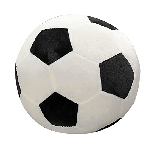 Asudaro 30CM Fußball-Plüschtiere Plüschpuppe Fußballspielzeug Fußballpuppe für Kinder Flauschiges und weiches Fußballkissen Indoor-Fußballspiele Geburtstagsgeschenk von Asudaro