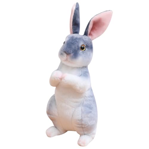 Asudaro 30CM Plüschtier Stofftier Plüsch Hasen Widderkaninchen Kuscheltier Hase Kawaii Stofftier Puppen Dekoration Liegend Plüsch Hasen Stofftier Plüschtier Puppe für Mädchen, Jungen & Babys #4 von Asudaro