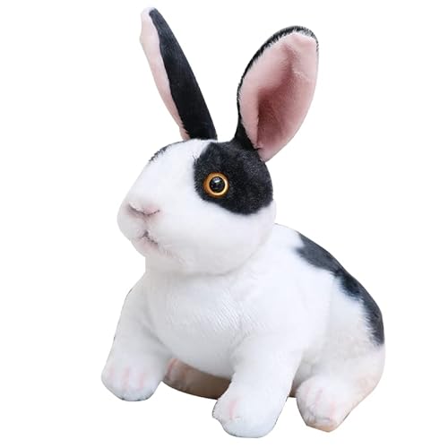 Asudaro 30CM Plüschtier Stofftier Plüsch Hasen Widderkaninchen Kuscheltier Hase Kawaii Stofftier Puppen Dekoration Liegend Plüsch Hasen Stofftier Plüschtier Puppe für Mädchen, Jungen & Babys #6 von Asudaro