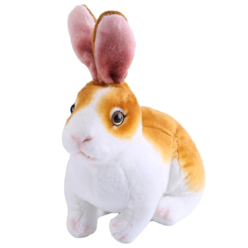 Asudaro 30CM Plüschtier Stofftier Plüsch Hasen Widderkaninchen Kuscheltier Hase Kawaii Stofftier Puppen Dekoration Liegend Plüsch Hasen Stofftier Plüschtier Puppe für Mädchen, Jungen & Babys #7 von Asudaro