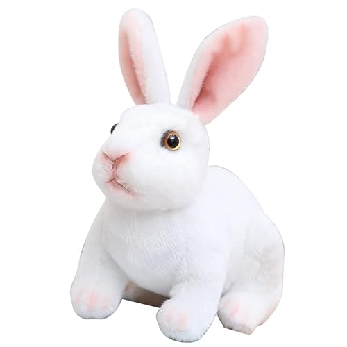 Asudaro 30CM Plüschtier Stofftier Plüsch Hasen Widderkaninchen Kuscheltier Hase Kawaii Stofftier Puppen Dekoration Liegend Plüsch Hasen Stofftier Plüschtier Puppe für Mädchen, Jungen & Babys #5 von Asudaro