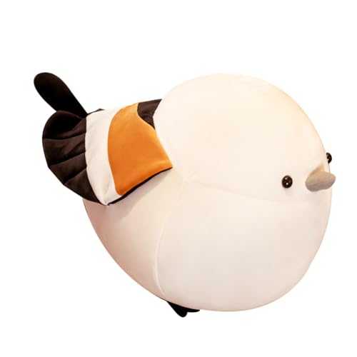 Asudaro 35/50cm Plüsch Birdie, Tier Meise Plüschpuppe Plüschtier Stofftierpuppe Vogel-Plüsch-Spielzeug Meise Plüschpuppe Plüschvogel Plüschtierfiguren zum Plüschtier Birdie lustige von Asudaro