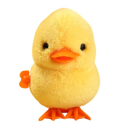 Asudaro 6cm x 8cm x 9cm Kinder Aufziehspielzeug, 1/2/6 Stücke Huhn Papagei Ente Spatz Aufziehspielzeug Niedliche Cartoon Soft Toy Weihnachten Aufziehspielzeug Ostern Aufziehspielzeug von Asudaro