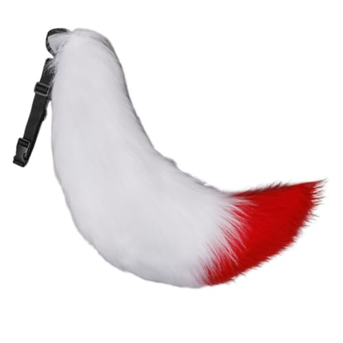 Asudaro Biest Wolf Fuchs Cosplay Schwanz Halloween Kunstpelz Fuchsschwanz für Halloween Party Kostüm Cosplay verkleiden Tier Tails Asudaro Biest Wolf Fuchs Cosplay Schwanz Halloween Kunstpelz Fuchsschwanz für Halloween Party Kostüm Cosplay verkleiden Tier Tails von Asudaro