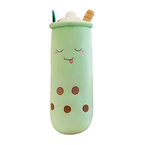 Asudaro Bubble Tea Plüschtier 60cm Kuscheltier Milchtee Teetasse Kissen Gefüllte Plüsch Spielzeug Schlafkissen Plüschpuppen Weiche Kuscheltier Tee Weiche Puppe Teetasse Kissen Kinderspielzeug 60cm von Asudaro