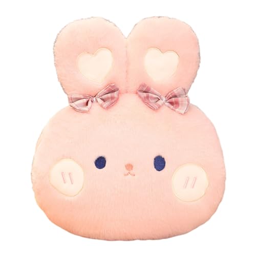 Asudaro Cartoon Plüschtier,Hasenpuppe,Flauschiges Plüschtier,Kuscheltier Superweich,Plüschkissen Tier Spielzeug,Geschenke für Kuscheltierliebhaber,Kaninchen(Rosa) von Asudaro