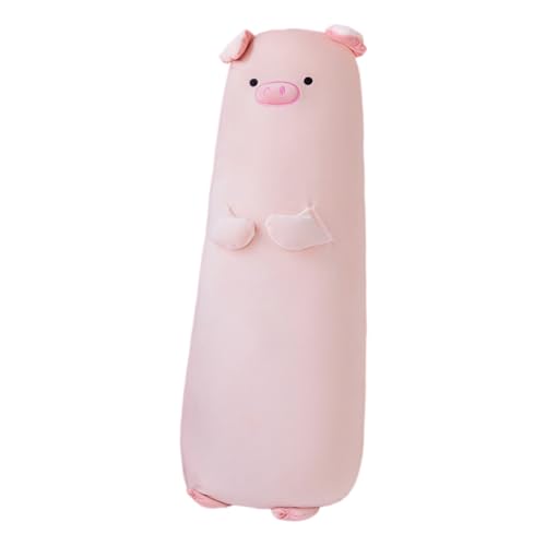 Asudaro Cartoon Plüschtier,rosa Schweinepuppe,Flauschiges Plüschtier,Kuscheltier Superweich,Plüschkissen Tier Spielzeug,Geschenke für Kuscheltierliebhaber,rosa Schwein(rosa) von Asudaro