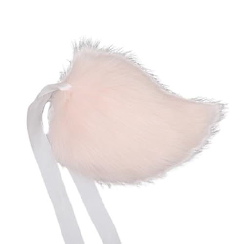 Asudaro Cosplay Furry Tail Plüsch Hasenschwanz Plüsch Verkleidung Cosplay Kostüm Haarschmuck Hasenschwanz Zubehör Für Maskerade ComicCon Zubehör von Asudaro