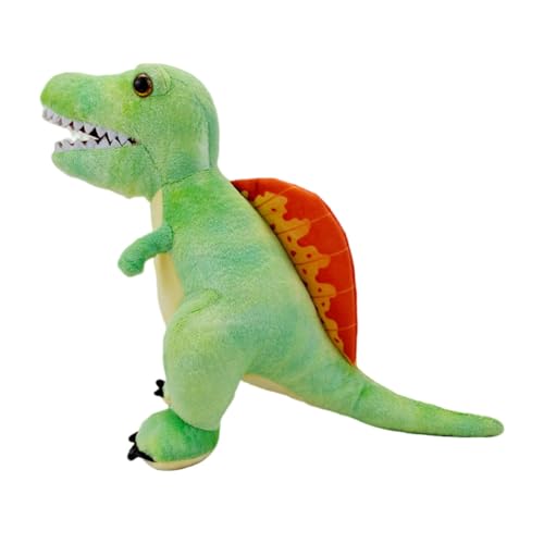 Asudaro Dinosaurier Kuscheltier, 25CM Dinosaurier Plüschtier Dinosaurier Plüschpuppe Dinosaurier Stofftier Tyrannosaurus Plüsch Cuddle Toys Interaktives Spiel Kindergarten Kinderzimmer,8 Stile von Asudaro