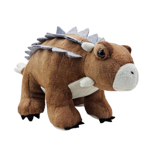 Asudaro Dinosaurier Kuscheltier, 25CM Dinosaurier Plüschtier Dinosaurier Plüschpuppe Dinosaurier Stofftier Tyrannosaurus Plüsch Cuddle Toys Interaktives Spiel Kindergarten Kinderzimmer,8 Stile von Asudaro