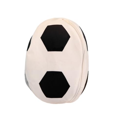 Asudaro Fußballhund Plüschtier,45cm/35cm/26cm/22cm Plüsch Fußballspielzeug Hund Plüschspielzeug Kuscheliger Fußball Hund Plüschtier Für Mädchen Jungen Fußball-Liebhaber von Asudaro