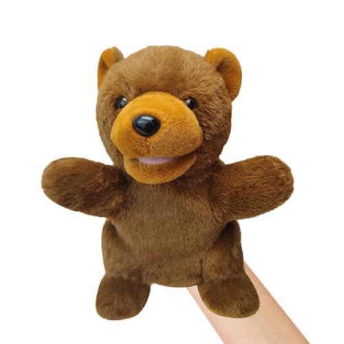 Asudaro Handpuppe,Plüschtier-Handpuppe beruhigende Plüschpuppe Tier-Handpuppe Plüschspielzeug für Kinder Rollenspiele Eltern-Kind-Interaktive Spiele Kindergartenaufführungen,23 Stile von Asudaro