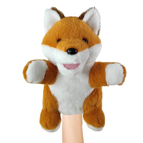 Asudaro Handpuppe,Plüschtier-Handpuppe beruhigende Plüschpuppe Tier-Handpuppe Plüschspielzeug für Kinder Rollenspiele Eltern-Kind-Interaktive Spiele Kindergartenaufführungen,23 Stile von Asudaro