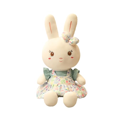 Asudaro Kaninchen Kuscheltier Hase Plüschtier, 60/80CM Plüsch Puppe Spielzeug Kaninchen mit Schönen Rock Kawaii Plushie Stofftier Spielzeug Geschenke Dekor für Kinder Stofftiere Plüsch Figur Grün Asudaro Kaninchen Kuscheltier Hase Plüschtier, 60/80CM Plüsch Puppe Spielzeug Kaninchen mit Schönen Rock Kawaii Plushie Stofftier Spielzeug Geschenke Dekor für Kinder Stofftiere Plüsch Figur Grün von Asudaro