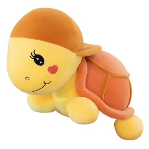 Asudaro Plüsch Schildkröte, 30cm/40cm/50cm/60cm Hutschildkröte Plüschtierpuppe Schurkenschildkrötenpuppe Kuscheltier Schildkröte Stofftier Baby-Geschenk Kinder Plüschtier Kuscheltier Für Babys von Asudaro