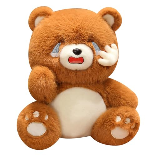 Asudaro Plüsch Spielzeug Bären-Plüschtiere weinender Bär Niedliche Tiere Plüschtiere Geschenke Plüschtier für Schmusetierliebhaber Asudaro Plüsch Spielzeug Bären-Plüschtiere weinender Bär Niedliche Tiere Plüschtiere Geschenke Plüschtier für Schmusetierliebhaber von Asudaro
