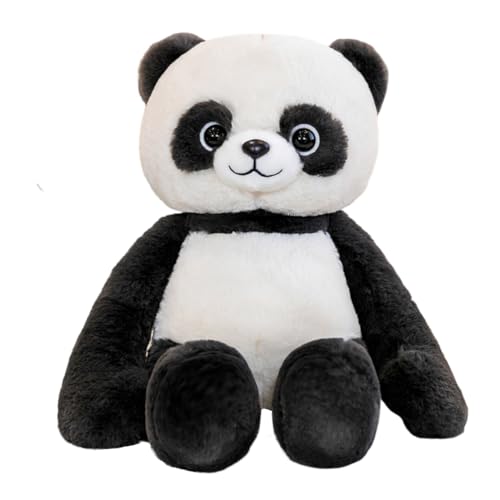 Asudaro Plüschtiere, Puppe Tier Plüsch Spielzeug Kuscheltier Plüschkissen Spielzeug Wurfkissen Gefüllt für Kinder Mädchen Jungen,Panda 50cm von Asudaro