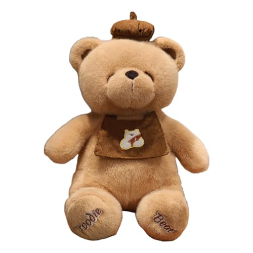 Asudaro Teddybären Rose Stofftier Tier Puppe süßes weiches Backbär Plüschtiere, Begleitspielzeug Geschenke für Mama, Kinder Mädchen, Geburtstag, Valentinstag braun 40cm von Asudaro