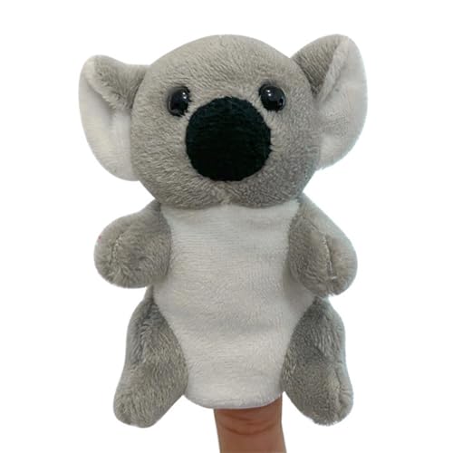 Fingerpuppe Koala, Asudaro 9 cm Tier Handpuppen für Kinder Mini Plüsch Tier Fingerpuppen 36 Stil Cartoon kleine Handpuppe Spielzeug für Kinder von Asudaro