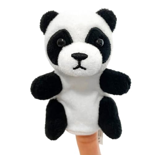 Fingerpuppe Panda, Asudaro 9 cm Tier Handpuppen für Kinder Mini Plüsch Tier Fingerpuppen 36 Stil Cartoon kleine Handpuppe Spielzeug für Kinder von Asudaro