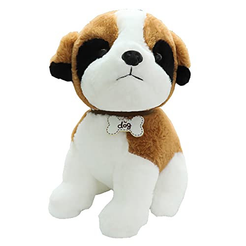 Plüsch Hund Realistische Teddy Hunde Spielzeug Mops Bernhardiner Bulldogge Sherrina Chihuahua Husky Kuscheltier Kinder Plüschhund Puppe Stofftier Hund Simulation Spielzeug Plüschtiere Welpen Kissen #7 von Asudaro