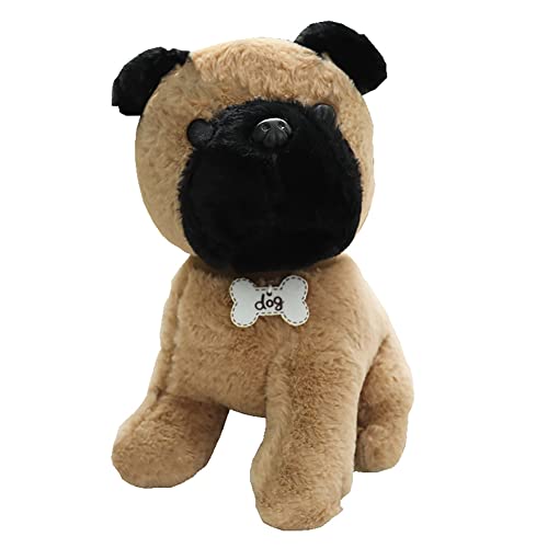 Plüsch Hund Realistische Teddy Hunde Spielzeug Mops Bernhardiner Bulldogge Sherrina Chihuahua Husky Kuscheltier Kinder Plüschhund Puppe Stofftier Hund Simulation Spielzeug Plüschtiere Welpen Kissen von Asudaro